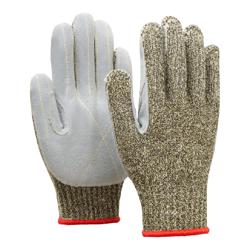 7 Guage Aramid Puncture Protection High Temperature Resistant Gloves