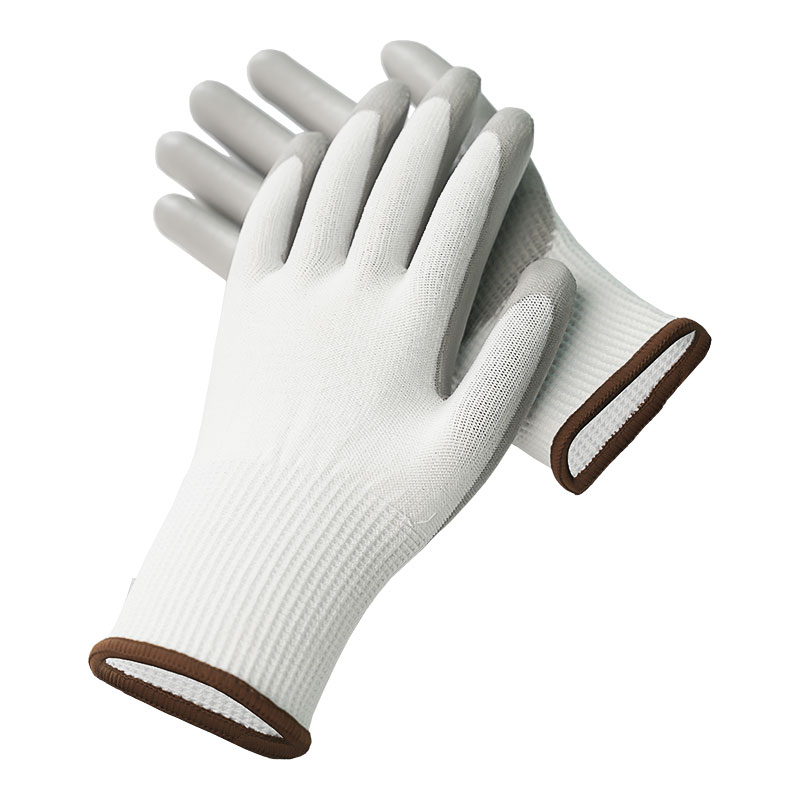 13 Guage Anti Cutting PU Gardening Gloves Level 3