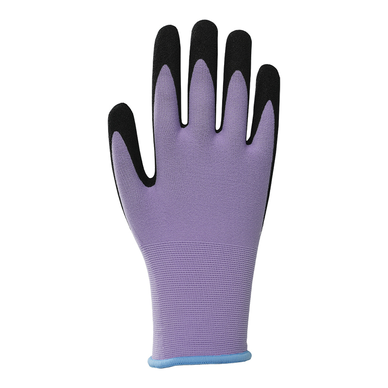 18 Guage Nitrile Nylon Gardening Gloves