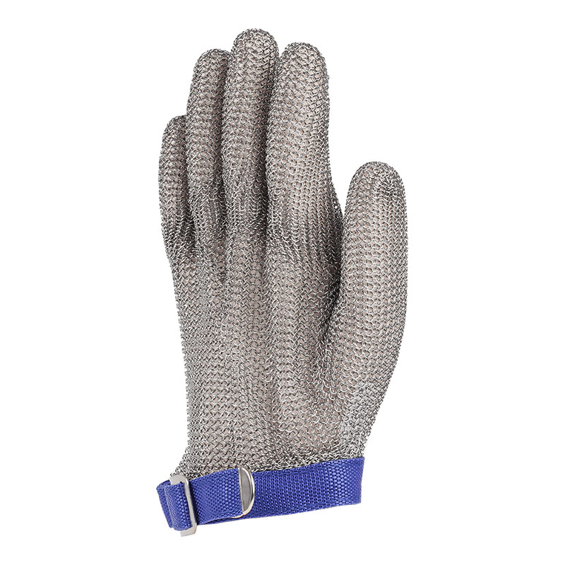 304 Stainless Steel Metal Mesh Cut Resistant Gloves Level 9